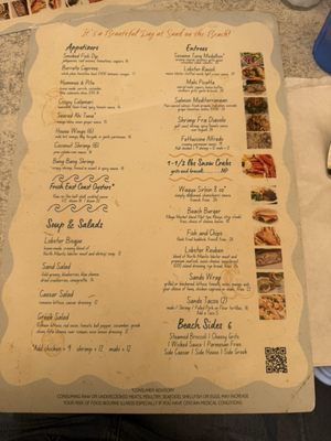 Menu photo 8 Sand On the Beach Melbourne Beach, FL Menu photo 8 Sand On the Beach Melbourne Beach, FL