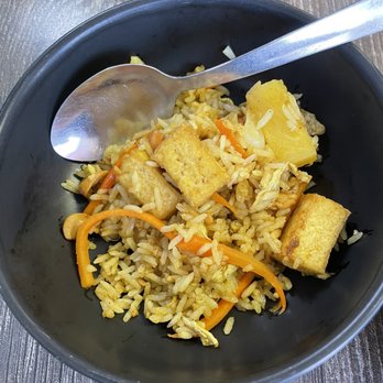 Peter and Chias House - Tofu curry fried rice (sample) - Thai Near Me - Saginaw, Michigan Peter and Chias House - Tofu curry fried rice (sample) - Thai Near Me - Saginaw, Michigan