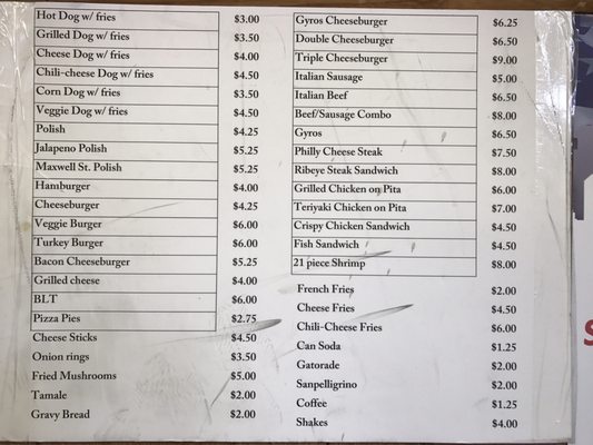 Menu photo 4 Budacki's Drive In Chicago, IL Menu photo 4 Budacki's Drive In Chicago, IL
