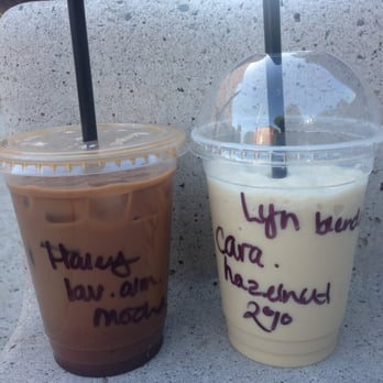 Romancing the Bean Cafe - Kaylee & Lynne - Haley & Lyn. Lavender mocha & caramel hazelnut blended. - Coffee & Tea Near Me - Burbank, California Romancing the Bean Cafe - Kaylee & Lynne - Haley & Lyn. Lavender mocha & caramel hazelnut blended. - Coffee & Tea Near Me - Burbank, California