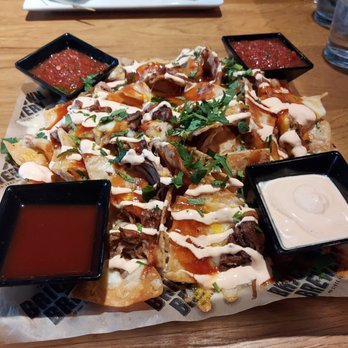 Bricktown Brewery - Pulled pork nachos - Breweries Near Me - Owasso, Oklahoma Bricktown Brewery - Pulled pork nachos - Breweries Near Me - Owasso, Oklahoma