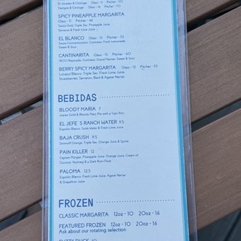 Tower 7 Baja Mexican Grill Morehead City - Menu - Mexican Near Me - Morehead City, North Carolina