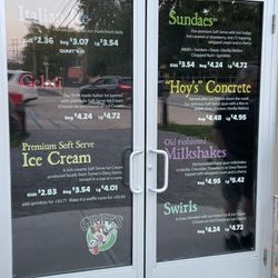 Griff's Italian Ice & Soft Serve - Menu