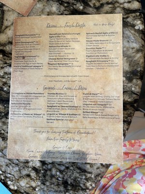 Menu photo 2 Trattoria Di Bernardone Saint Johns, FL Menu photo 2 Trattoria Di Bernardone Saint Johns, FL