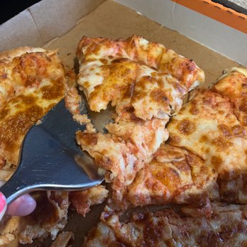 Little Caesars Pizza - Some of the slice is stuck to the box and feels like an incomplete slice - Pizza Near Me - Florida City, Florida Little Caesars Pizza - Some of the slice is stuck to the box and feels like an incomplete slice - Pizza Near Me - Florida City, Florida