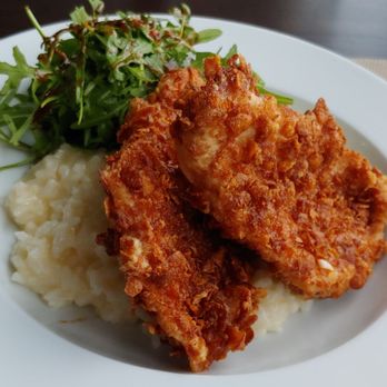 R3 Marisqueira - Fried triggerfish with lemon risotto. - Seafood Near Me - Praia da Vitória, 20