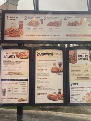 Menu photo 1 Zaxbys Richmond, VA