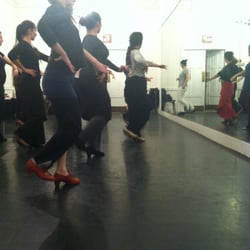 Soledad Barrio & Noche Flamenca - Soledad Barrio teaching a flamenco technique and choreography class
