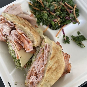Wolfe’s kitchen and deli - The Triple T - Whole Sandwich + Kale Salad - Caterers Near Me - Claremont, California Wolfe’s kitchen and deli - The Triple T - Whole Sandwich + Kale Salad - Caterers Near Me - Claremont, California