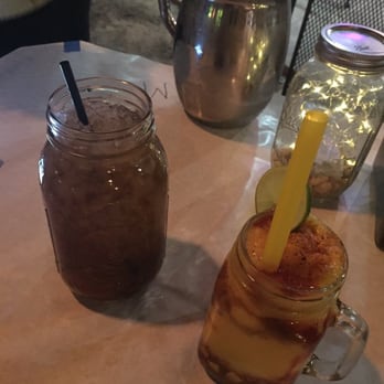 On The Hook - Iced Tea and Chimayo (mango smoothie with chili) yum!!! - Cajun/Creole Near Me - Brea, California On The Hook - Iced Tea and Chimayo (mango smoothie with chili) yum!!! - Cajun/Creole Near Me - Brea, California