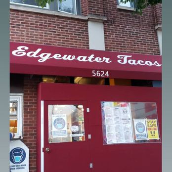 Edgewater Tacos - Front of Restaurant - Tacos Near Me - Chicago, Illinois Edgewater Tacos - Front of Restaurant - Tacos Near Me - Chicago, Illinois