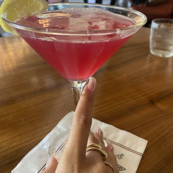 Pricci - Pomegranate Martni - Italian Near Me - Atlanta, Georgia