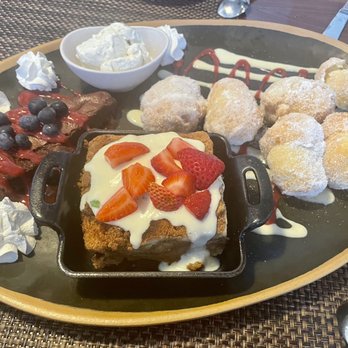 The Clinkscale - The dessert sample , you get all 3 full sized desserts for $21 - Breakfast & Brunch Near Me - Jerome, Arizona The Clinkscale - The dessert sample , you get all 3 full sized desserts for $21 - Breakfast & Brunch Near Me - Jerome, Arizona