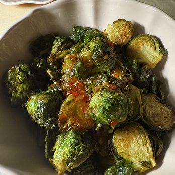 Rockwell & Rose - Glazed brussels sprouts - Steakhouses Near Me - Philadelphia, Pennsylvania