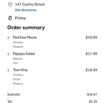 Amarin Thai Cuisine - Thai Near Me - Mountain View, California