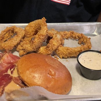 The Rookery - Ray Charles Burger (Great As Chicken)* - Bars Near Me - Macon, Georgia The Rookery - Ray Charles Burger (Great As Chicken)* - Bars Near Me - Macon, Georgia