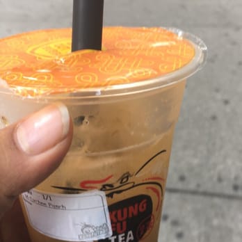 Kung Fu Tea - Ponche De Lyche with Tapioca!  $4. Great for a summer day and blast of flavor in your mouth. - Coffee & Tea Near Me - Jackson Heights, New York