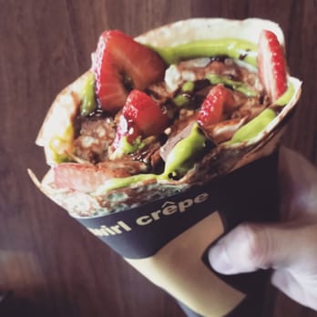 T-Swirl Crepe - Matcha chocolate - Creperies Near Me - Flushing, New York