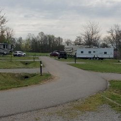 Taylorsville Lake State Park Campground - Large, open sites.