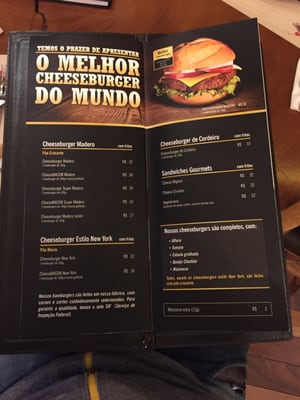 Menu photo 4 Madero São Paulo, SP