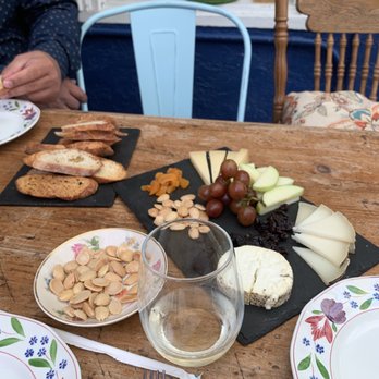 The Village Cheese Shop - White salted almonds, bread , 3 types of cheese and fruits. I recommended - Cheese Shops Near Me - Mattituck, New York The Village Cheese Shop - White salted almonds, bread , 3 types of cheese and fruits. I recommended - Cheese Shops Near Me - Mattituck, New York