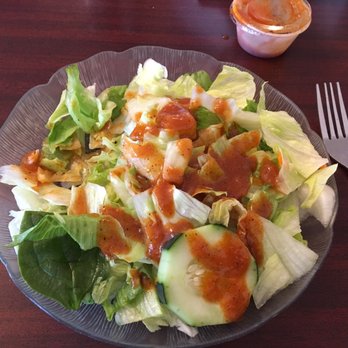 Benny's Home Cooking - Salad with French dressing minus tomatoe - Diners Near Me - Monroe, Michigan