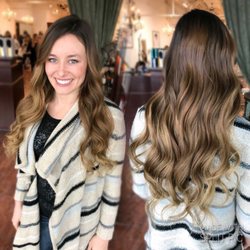 Paul Mitchell The Salon - 6 weeks later and Lauren is back to move up her extensions. You can reuse tape in extensions 3-4 times before needing new ones