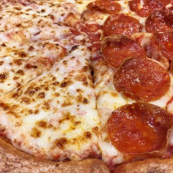 Papa Johns Pizza - Half pepperoni half cheese pizza. - Pizza Near Me - Poland, Ohio Papa Johns Pizza - Half pepperoni half cheese pizza. - Pizza Near Me - Poland, Ohio