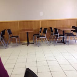 Definitely not the best place to go and sit down and eat at. Do either take out or delivery