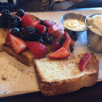 First Watch - Berry Toast with Lemon topping on side - Breakfast & Brunch Near Me - Morris Plains, New Jersey