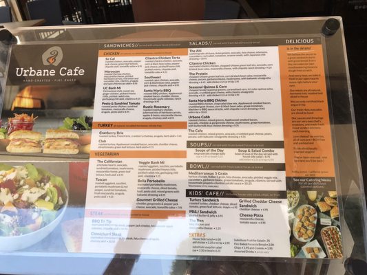 Menu photo 6 Urbane Cafe San Luis Obispo, CA Menu photo 6 Urbane Cafe San Luis Obispo, CA