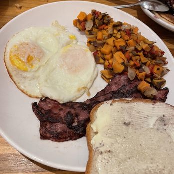 Nectar Cafe & Juice Bar - Eggs and toast with bacon/sweet potato hash (gf) - Juice Bars & Smoothies Near Me - Lewes, Delaware Nectar Cafe & Juice Bar - Eggs and toast with bacon/sweet potato hash (gf) - Juice Bars & Smoothies Near Me - Lewes, Delaware