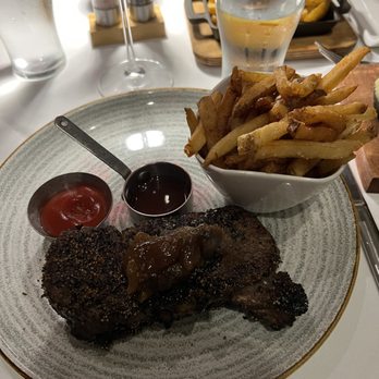 The Loft Steakhouse - Pepper Crusted Delmonico Steak - Steakhouses Near Me - Borough Park, New York