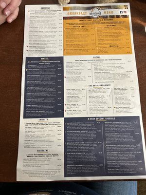 Menu photo 1 The Delectable Egg - Downtown Denver, CO