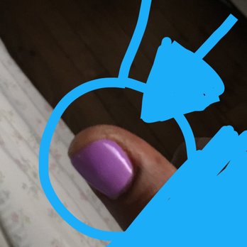 90's Nail - After a Manicure..A $30.00 Manicure w/gel Polish Awful! - Nail Salons Near Me - Waterbury, Connecticut