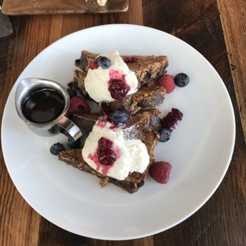 Hickory & Ash - French bread pudding with tres leches, maple and cranberry. Dessert for brunch is a great idea. - Steakhouses Near Me - Broomfield, Colorado Hickory & Ash - French bread pudding with tres leches, maple and cranberry. Dessert for brunch is a great idea. - Steakhouses Near Me - Broomfield, Colorado