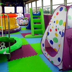 Head Over Heels Gym Bus - Inside of HOH Gym Bus