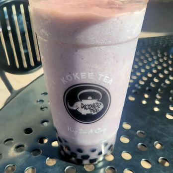 Kokee Tea - a pink milkshake in a plastic cup - Bubble Tea Near Me - Grand Prairie, Texas Kokee Tea - a pink milkshake in a plastic cup - Bubble Tea Near Me - Grand Prairie, Texas