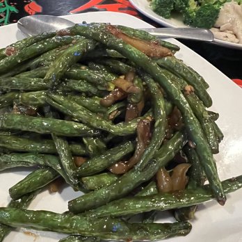 Wonton King - Dry Sauteed String Beans. Delicious! - Dim Sum Near Me - Saint Louis, Missouri