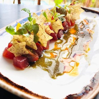 Jason Raffin Maui Private Chef - Ahi tuna tartar - Personal Chefs Near Me Jason Raffin Maui Private Chef - Ahi tuna tartar - Personal Chefs Near Me