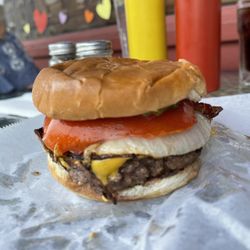 Alley-Bi Saloon - We were told they were the best burgers in town. I would have to agree!