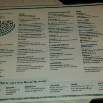Puka's - Puka's menu! - Bars Near Me - Honolulu, Hawaii