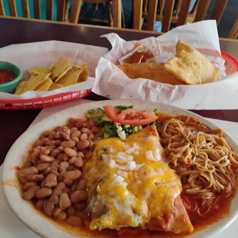 Richard's Mexican Restaurant - A very yummy plate that was. - New Mexican Cuisine Near Me - Albuquerque, New Mexico