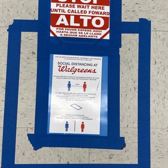 Walgreens - a stop sign with a blue frame - Drugstores Near Me - Lakeland, Florida