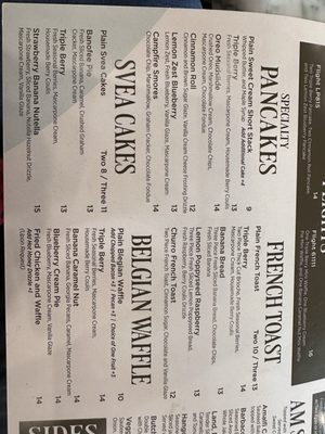 Menu photo 7 AM Social Loves Park, IL