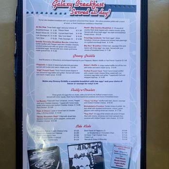 Galaxy Diner - Menu - Diners Near Me - Flagstaff, Arizona