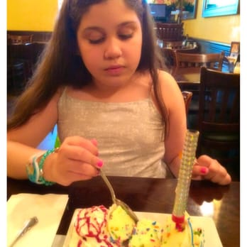 Gaudio's Pizzeria & Restaurant - White Chocolate Tartufo birthday cake for the princess. Happy 10th birthday Bella! - Italian Near Me - Astoria, New York Gaudio's Pizzeria & Restaurant - White Chocolate Tartufo birthday cake for the princess. Happy 10th birthday Bella! - Italian Near Me - Astoria, New York