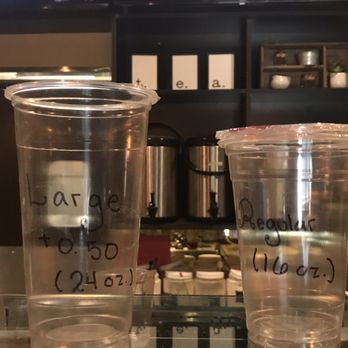 1 2 Tea - Sizes - Bubble Tea Near Me - VC Highlands, Nevada
