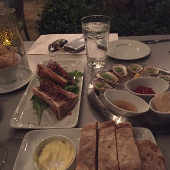 Bliss - Amazing apps. Bone marrow and oysters. Complimentary bread! - New American Near Me - San Antonio, Texas