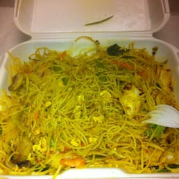Singapore Rice Noodles Dinner
